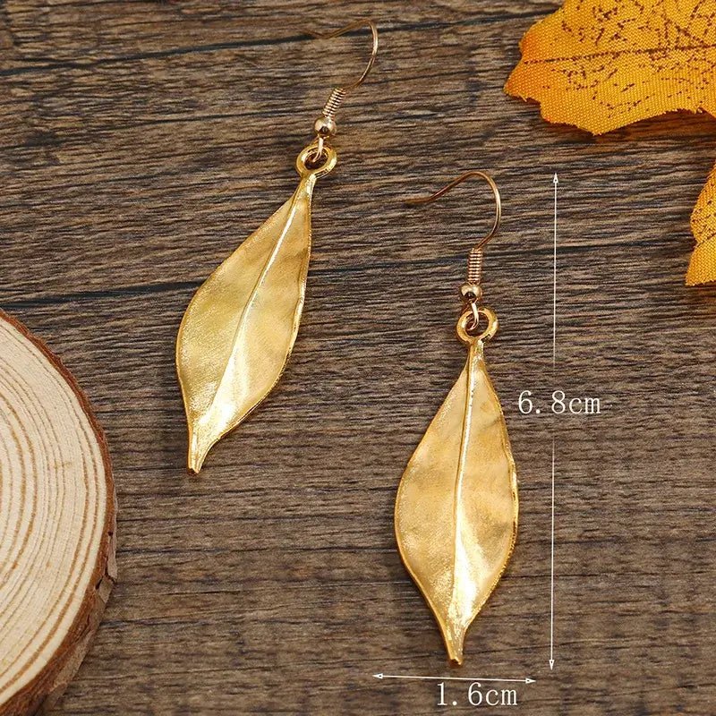Image of an earring - Golden Goddess by Earthy Origin
